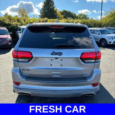 Billet Silver Metallic Clearcoat 2021 Jeep Grand Cherokee Overland