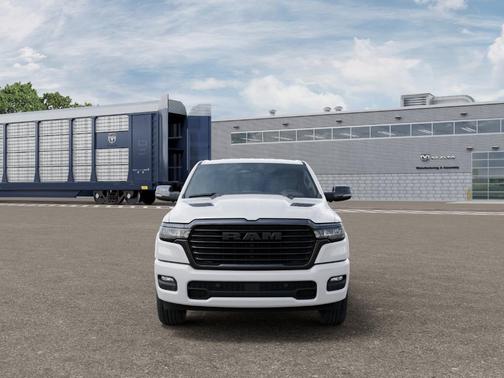 Bright White Clearcoat 2027 RAM 1500 Laramie