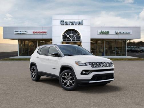 Bright White Clearcoat 2026 Jeep Compass Limited