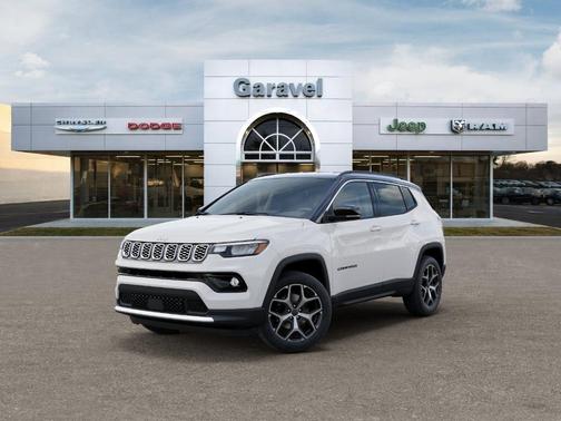 Bright White Clearcoat 2026 Jeep Compass Limited