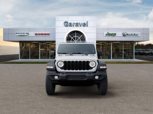 Bright White Clearcoat 2026 Jeep Wrangler Sport S