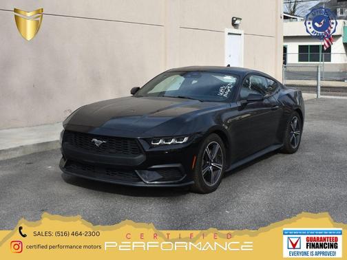 Shadow Black 2024 Ford Mustang EcoBoost Premium