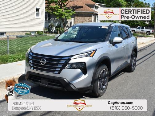 Brilliant Silver Metallic 2025 Nissan Rogue SV