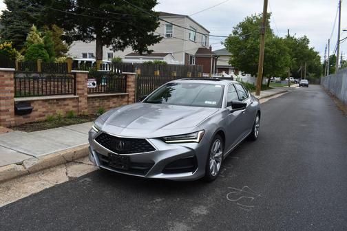 Lunar Silver Metallic 2023 Acura TLX Technology