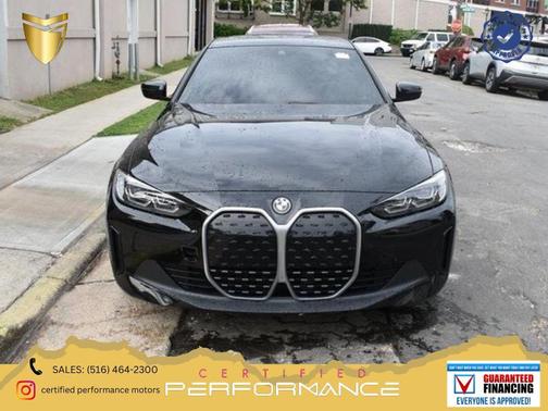 Black Sapphire Metallic 2023 BMW i4 Gran Coupe eDrive35