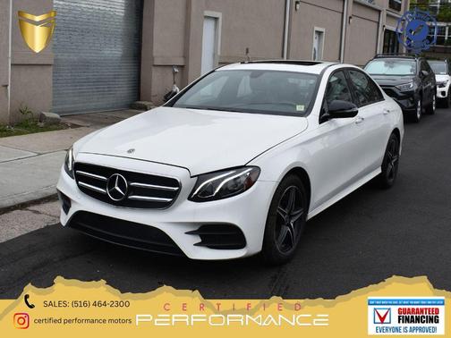 Polar White 2019 Mercedes-Benz E-Class 4MATIC
