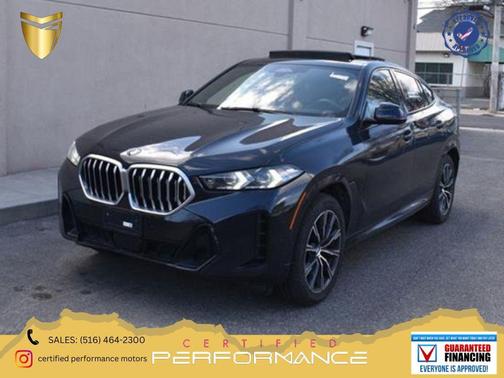 Black Sapphire Metallic 2025 BMW X6 xDrive40i