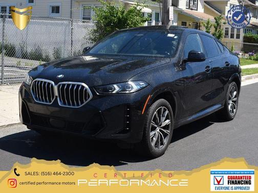 Black Sapphire Metallic 2025 BMW X6 xDrive40i