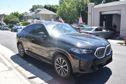 Black Sapphire Metallic 2025 BMW X6 xDrive40i
