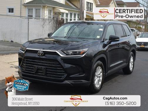Midnight Black Metallic 2025 Toyota Grand Highlander XLE