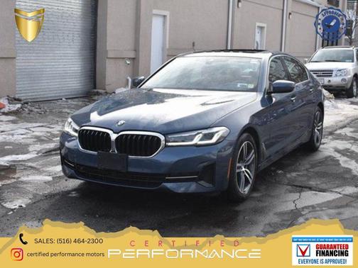 Arctic Race Blue Metallic 2023 BMW 530 i xDrive