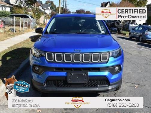 Hydro Blue Pearlcoat 2025 Jeep Compass Trailhawk