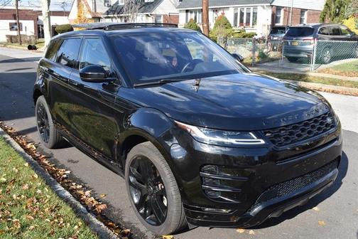 Santorini Black Metallic 2023 Land Rover Range Rover Evoque R-Dynamic SE