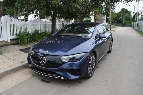 Twilight Blue Metallic 2023 Mercedes-Benz EQE 500 4MATIC