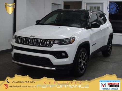 Silver Zynith Metallic Clearcoat 2025 Jeep Compass Limited