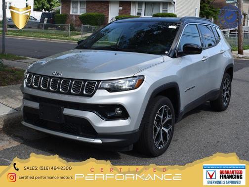Silver Zynith Metallic Clearcoat 2025 Jeep Compass Limited