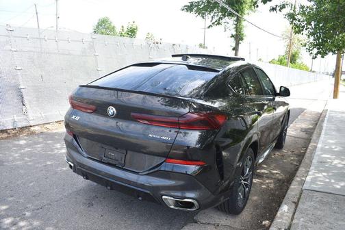 Black Sapphire Metallic 2025 BMW X6 xDrive40i