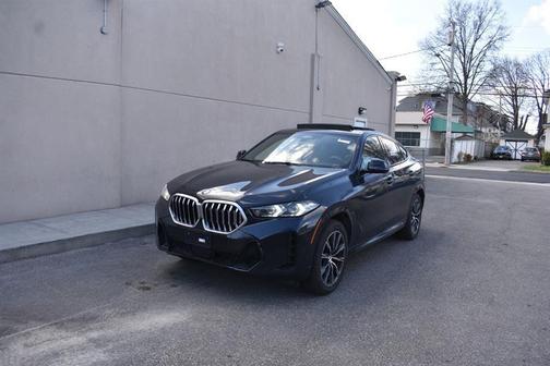 Black Sapphire Metallic 2025 BMW X6 xDrive40i