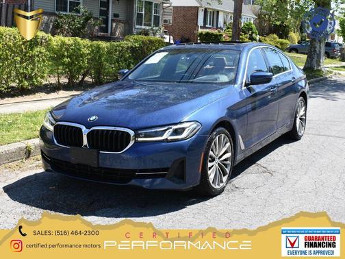 Phytonic Blue Metallic 2022 BMW 540 i xDrive