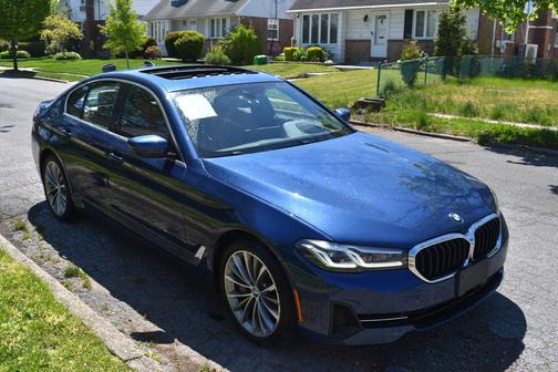 Phytonic Blue Metallic 2022 BMW 540 i xDrive