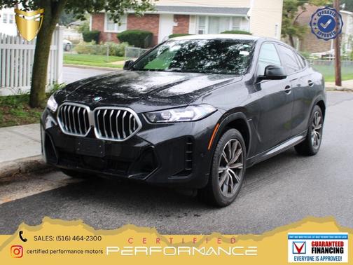 Black Sapphire Metallic 2025 BMW X6 xDrive40i