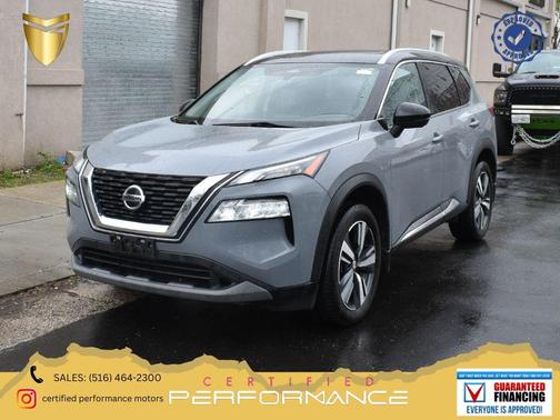Boulder Gray Pearl/Super Black 2021 Nissan Rogue SL