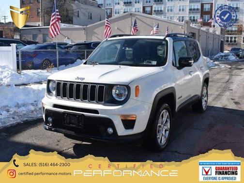 Alpine White Clearcoat 2023 Jeep Renegade Limited