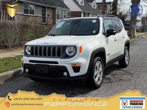 Alpine White Clearcoat 2023 Jeep Renegade Limited