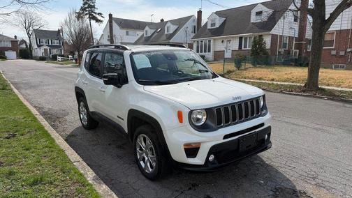 Alpine White Clearcoat 2023 Jeep Renegade Limited