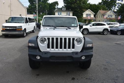Bright White Clearcoat 2025 Jeep Wrangler Sport S