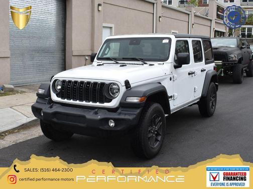 Bright White Clearcoat 2025 Jeep Wrangler Sport S