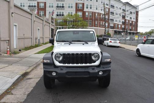 Bright White Clearcoat 2025 Jeep Wrangler Sport S
