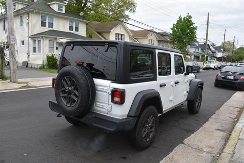 Bright White Clearcoat 2025 Jeep Wrangler Sport S