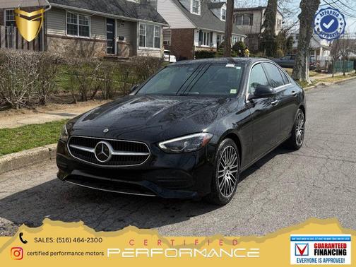 Black 2025 Mercedes-Benz C-Class C 300