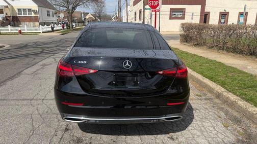 Black 2025 Mercedes-Benz C-Class C 300