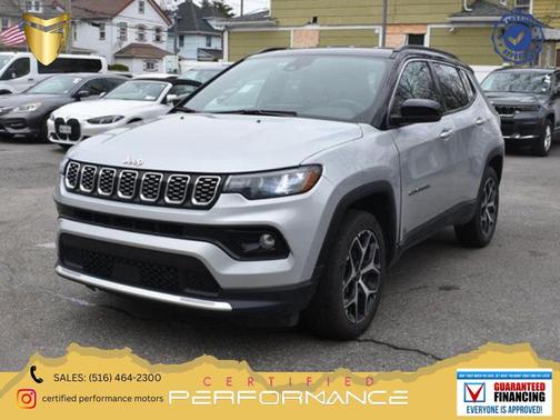 Silver Zynith Metallic Clearcoat 2025 Jeep Compass Limited