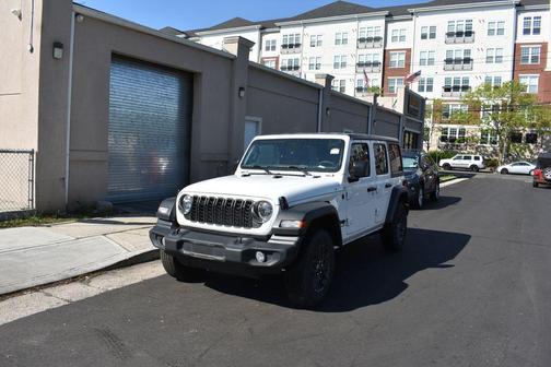 Bright White Clearcoat 2025 Jeep Wrangler Sport S