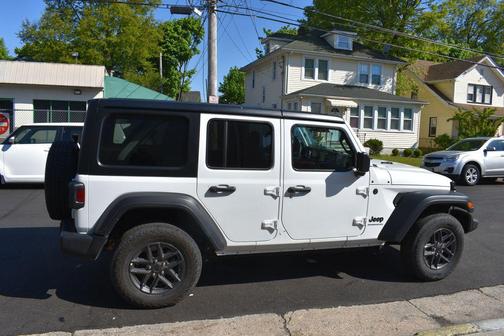 Bright White Clearcoat 2025 Jeep Wrangler Sport S