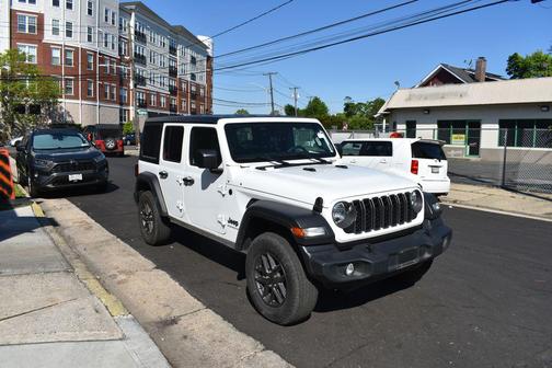 Bright White Clearcoat 2025 Jeep Wrangler Sport S