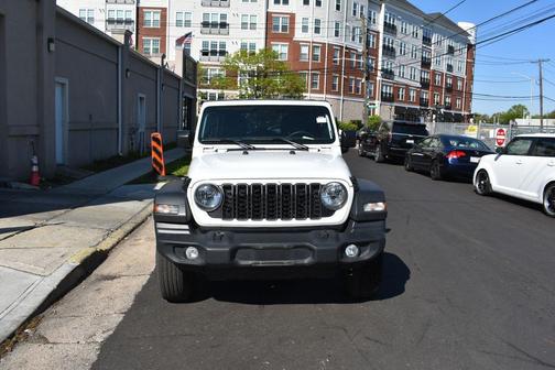 Bright White Clearcoat 2025 Jeep Wrangler Sport S