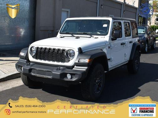 Bright White Clearcoat 2025 Jeep Wrangler Sport S