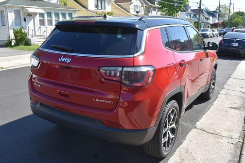 Red Hot Pearlcoat 2025 Jeep Compass Limited