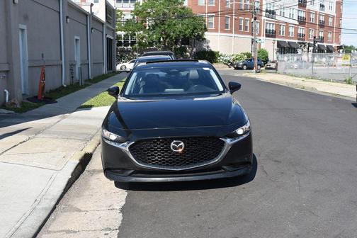 Jet Black Mica 2025 Mazda Mazda3 FWD w/Preferred Package