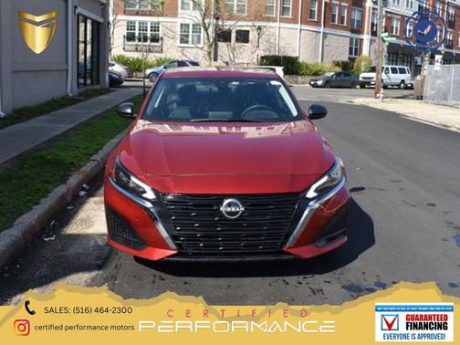 Scarlet Ember 2025 Nissan Altima 2.5 SV