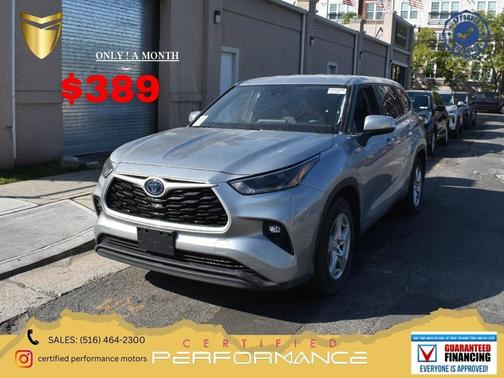 2021 Toyota Highlander Hybrid LE