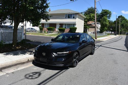 Crystal Black Pearl 2024 Honda Accord Hybrid Sport
