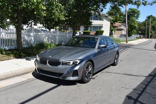 Gray Metallic 2025 BMW 330 330i