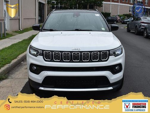 Bright White Clearcoat 2025 Jeep Compass Limited