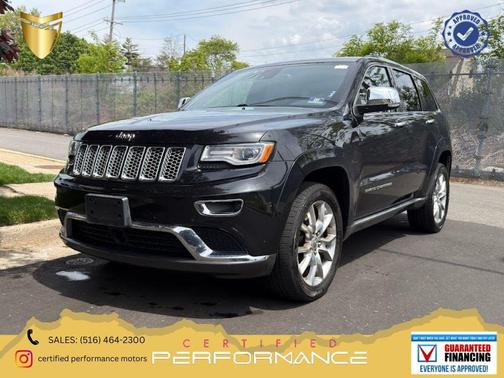 Brilliant Black Crystal Pearlcoat 2015 Jeep Grand Cherokee Summit