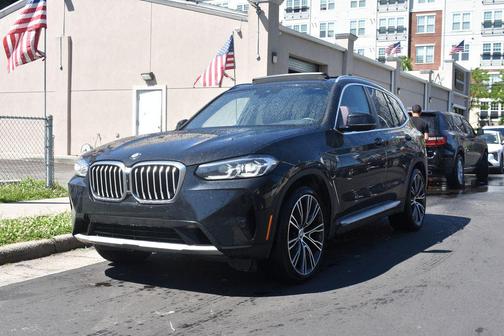 Black Sapphire Metallic 2024 BMW X3 sDrive30i